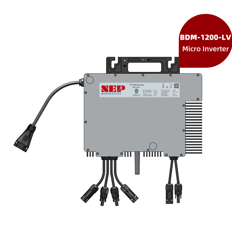 NEP Liberty plug-in microinverter product image.